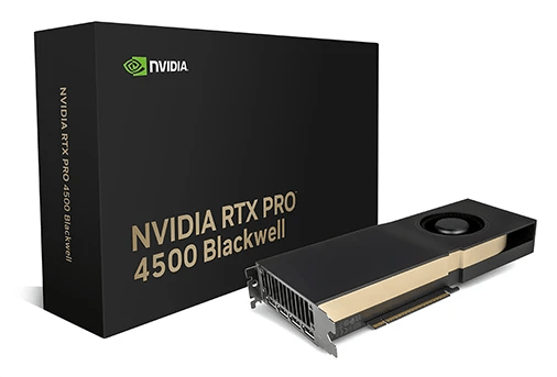 NVIDIA RTX PRO 4500 Blackwell 32GB GDDR7 Graphics Card